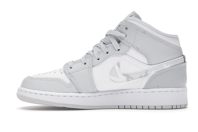 Jordan 1 Mid Grey Camo (GS)