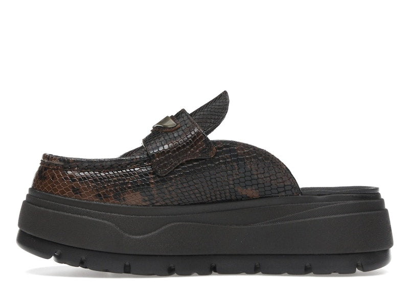 Jordan Mule Croc Velvet Brown (Women's)