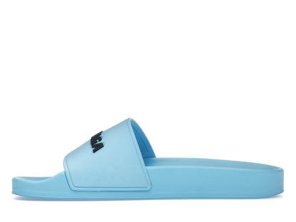 Balenciaga Pool Slide Blue Sky (Womens)