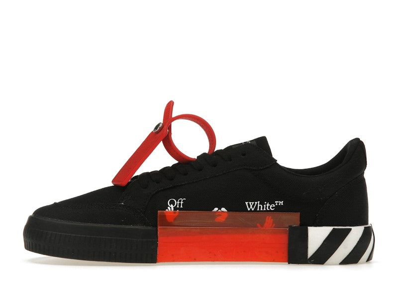 OFF-WHITE Vulcanized Low Black Orange Canvas