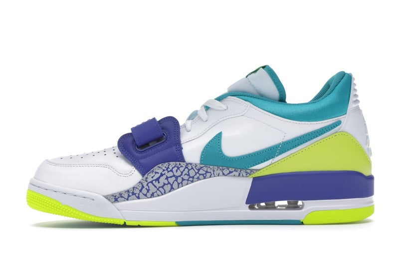 Jordan Legacy 312 Low Ultramarine Neon Yellow Aquamarine