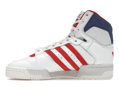 adidas Conductor Hi White Scarlet Python