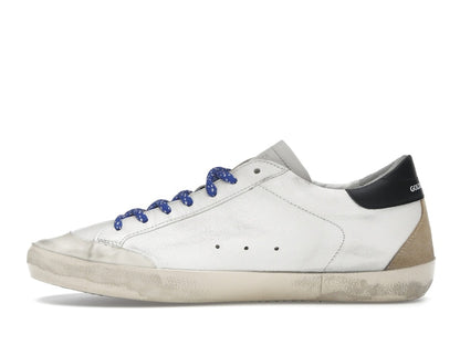 Golden Goose Super Star Never Stop Dreaming White Black Silver-tone