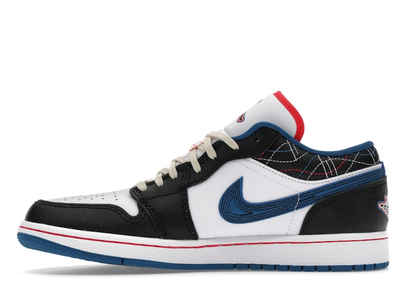Jordan 1 Low SE Industrial Blue Sashiko