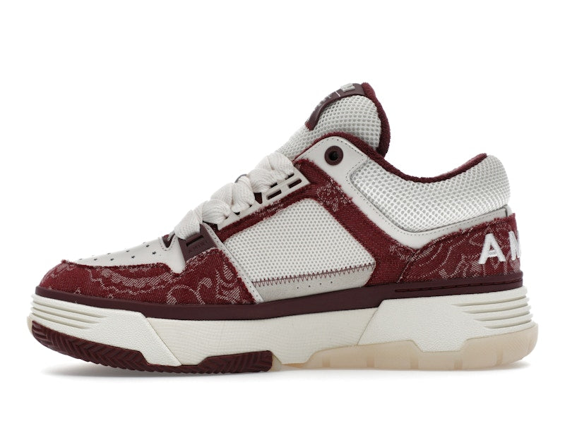 AMIRI MA-1 Bandana Denim Burgundy
