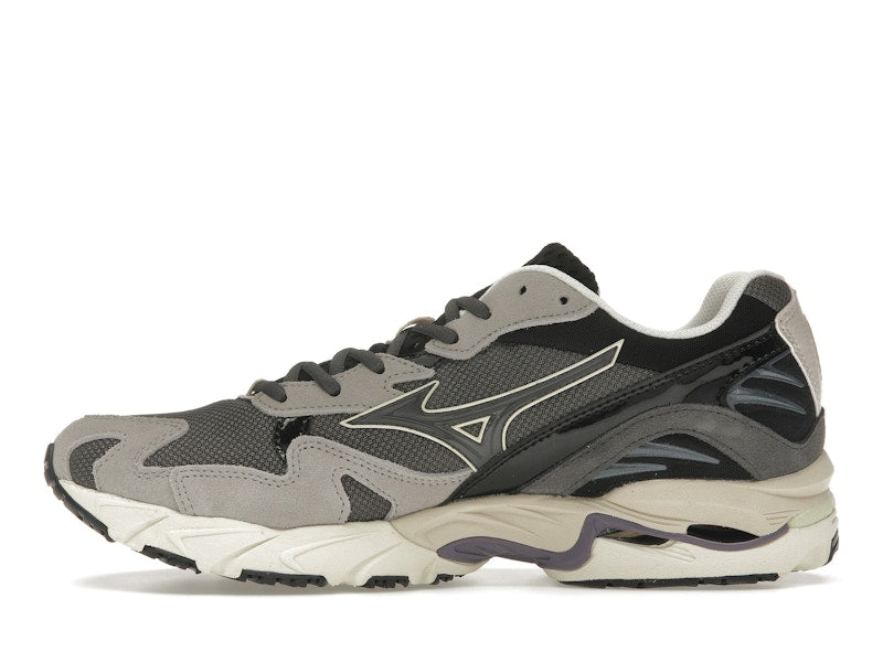 Mizuno Wave Rider 10 Dark Grey Lime Yellow