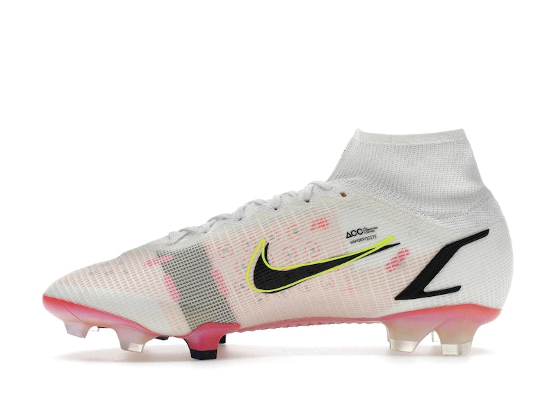 Nike Mercurial Superfly 8 Elite FG White Pink Blast