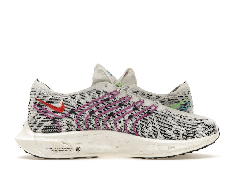 Nike Pegasus Turbo Next Nature SE White Lime Blast Fuchsia Dream