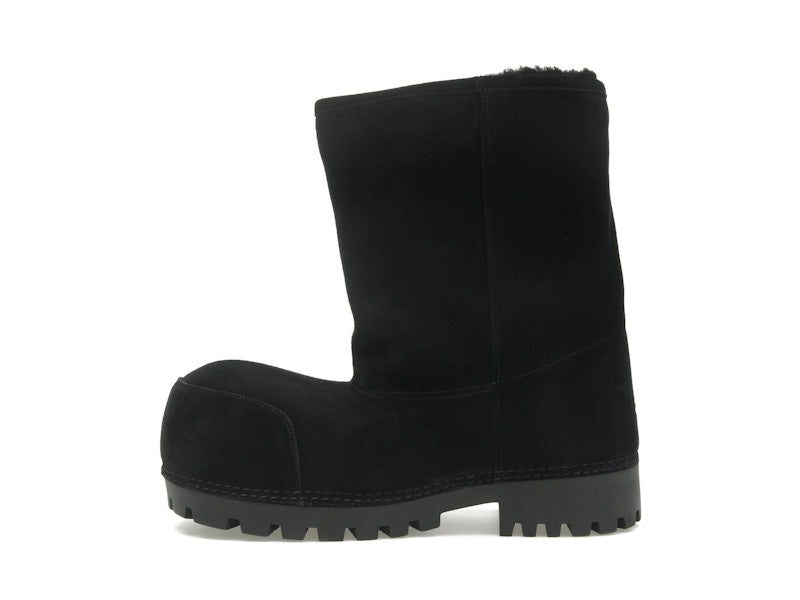 Balenciaga Alaska Low Boot Black Suede