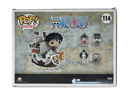 Funko Pop! Rides One Piece Luffy with Thousand Sunny 2022 Winter Convention Exclusive Figure #114
