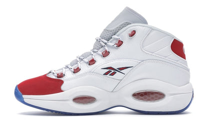 Reebok Question Mid Red Toe 25th Anniversary