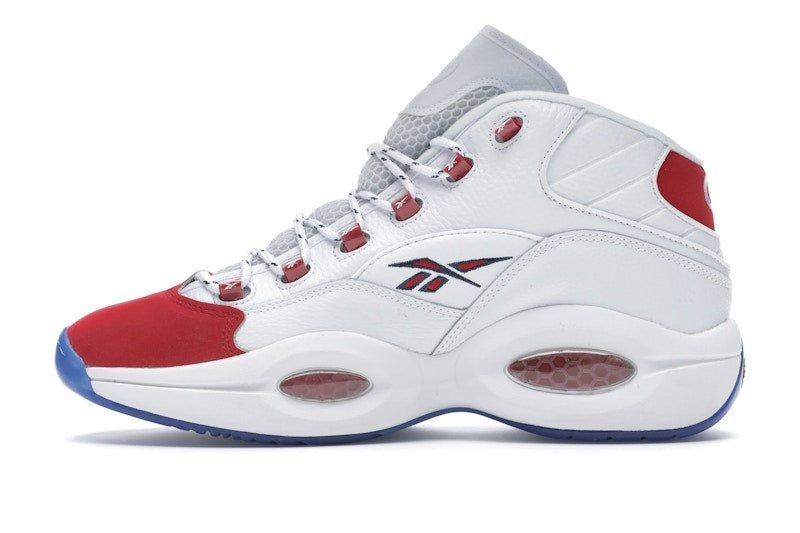 Reebok Question Mid Red Toe 25th Anniversary