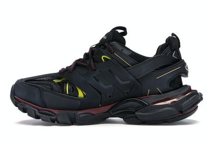 Balenciaga Track Trainers Black Bordeaux