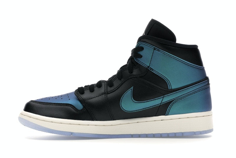 Jordan 1 Mid Iridescent Black (Women's)