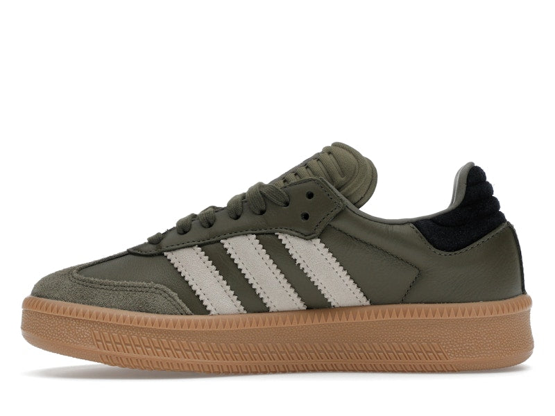 adidas Samba XLG Olive Strata Wonder Beige Gold Metallic