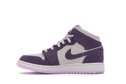 Jordan 1 Mid Pro Purple Desert Sand (GS)