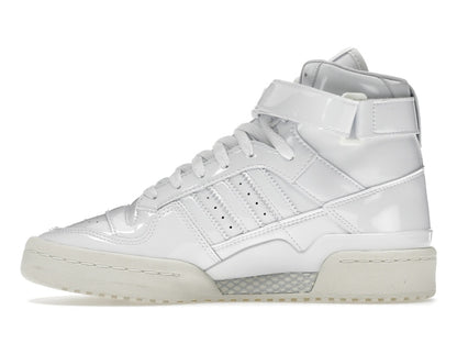 adidas Forum Mid Triple White Patent Leather (Women's)