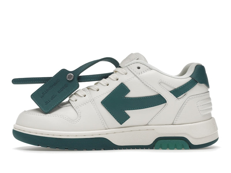 OFF-WHITE Out Of Office OOO Low Tops White Green (FW22)