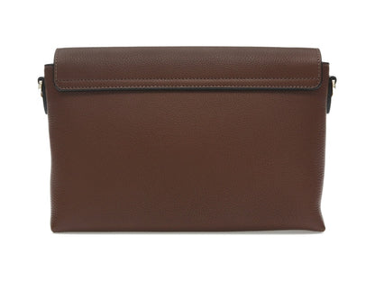 Burberry Vintage Check and Leather Note Crossbody Bag Tan