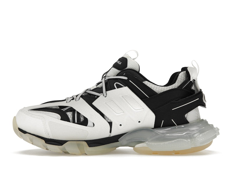 Balenciaga Track Clear Sole White Black