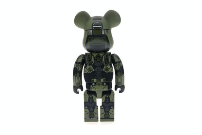 Bearbrick Halo Master Chief 400% Green