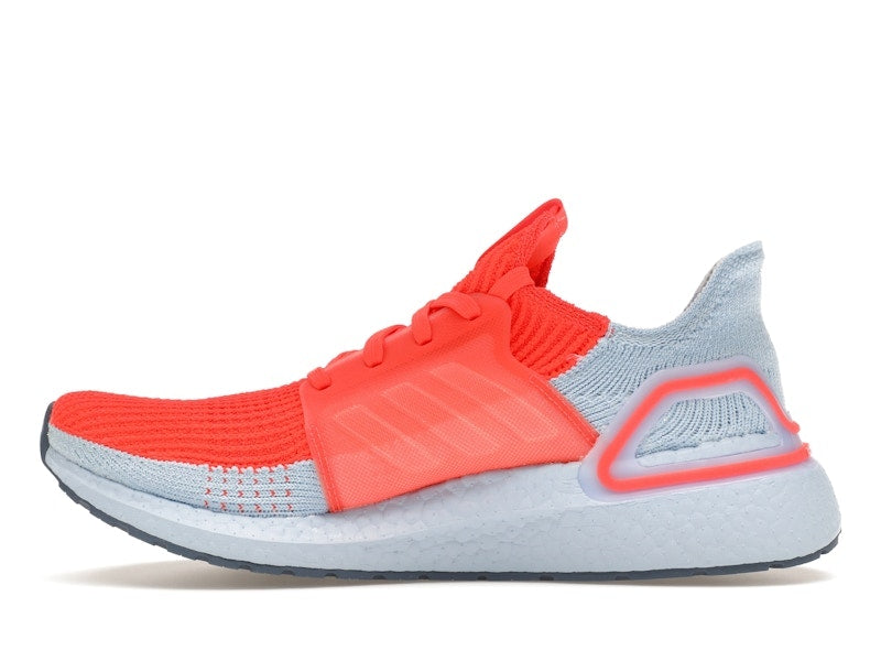 adidas Ultra Boost 19 Solar Red Glow Blue