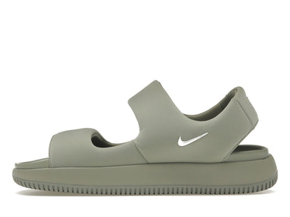 Nike Calm Sandal Light Army Metallic Silver (Women's)