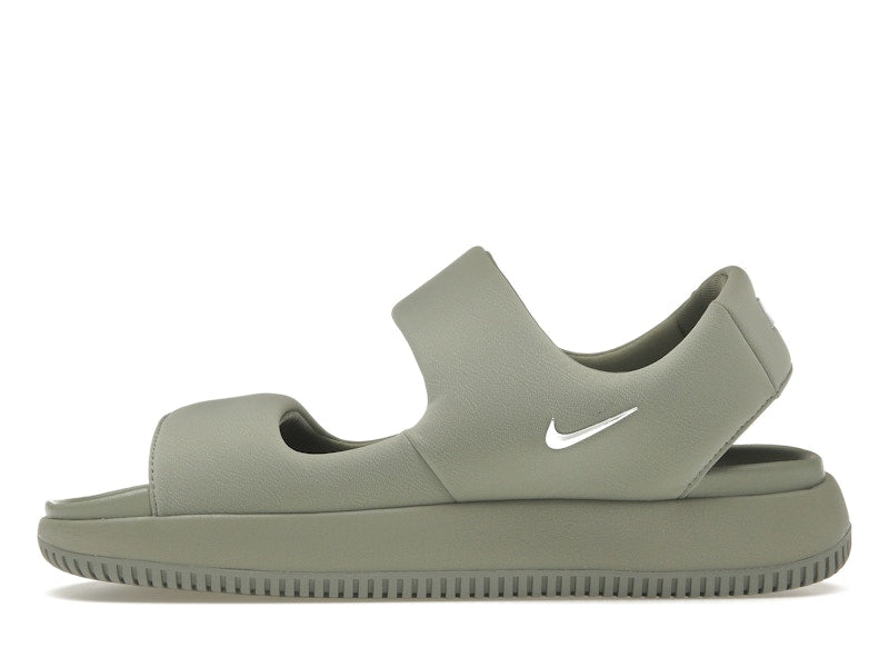 Nike Calm Sandal Light Army Metallic Silver (Women's)