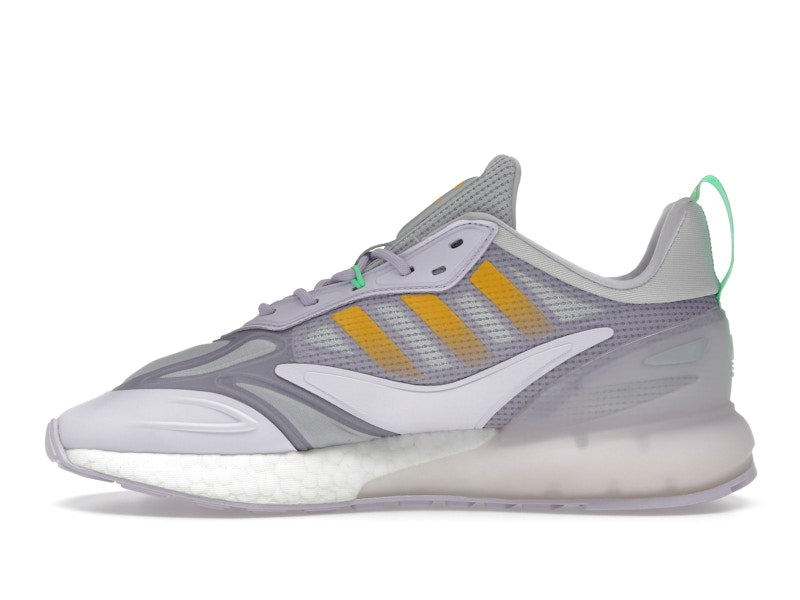 adidas ZX 2K Boost 2.0 Purple Tint Semi Solar Gold Matte Silver (Women's)