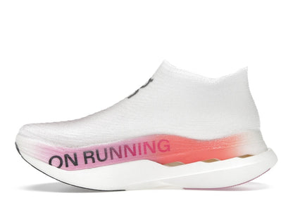 On Running Cloudboom Strike LS White Raspberry