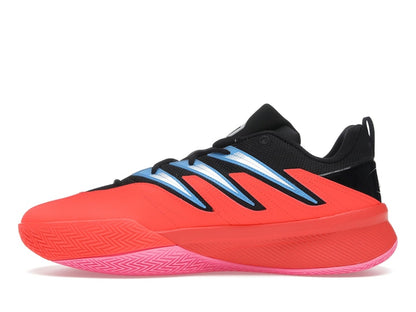 adidas Dame Certified 3 Low Solar Red Core Black Cloud White