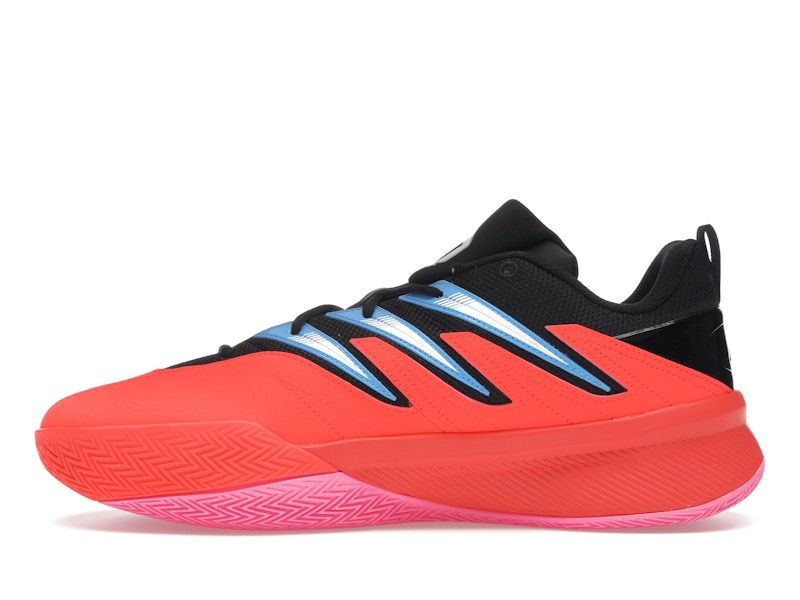 adidas Dame Certified 3 Low Solar Red Core Black Cloud White