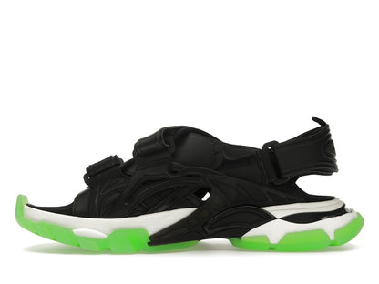 Balenciaga Track Sandal Black White Green
