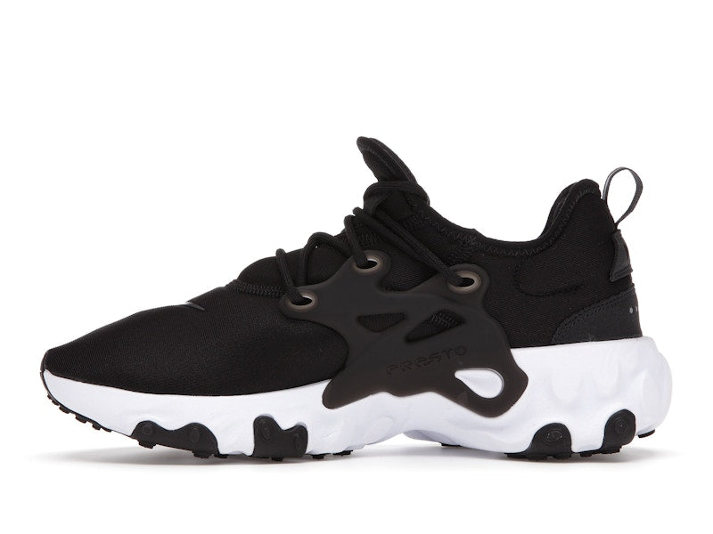Nike React Presto Black White Off Noir
