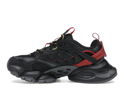 adidas XLG Runner Deluxe Black Gold Metallic Red