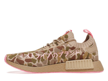 adidas NMD R1 Primeknit Duck Camo Pink