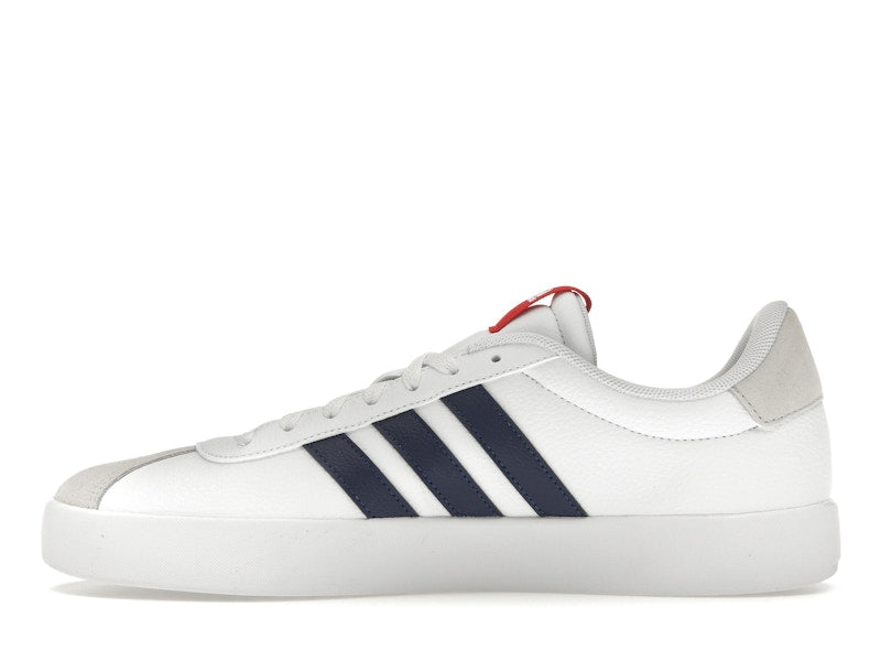 adidas Vl Court 3.0 Cloud White Dark Blue Better Scarlet