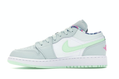 Jordan 1 Low Barely Grey Frosted Spruce (GS)