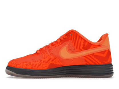Nike Lunar Force 1 Fuse Bhm Sneaker Orange/Brown