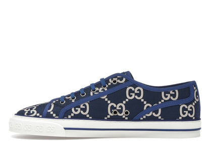 Gucci Tennis 1977 Low GG Monogram Blue
