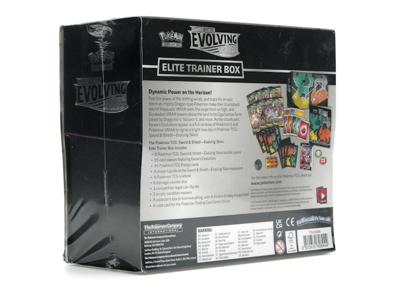 Pokémon TCG Sword & Shield Evolving Skies Elite Trainer Box (Flareon/Jolteon/Umbreon/Leafeon)