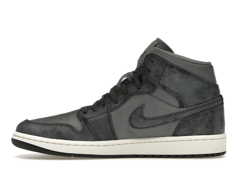 Jordan 1 Mid Distressed Smoke Grey (Women's)