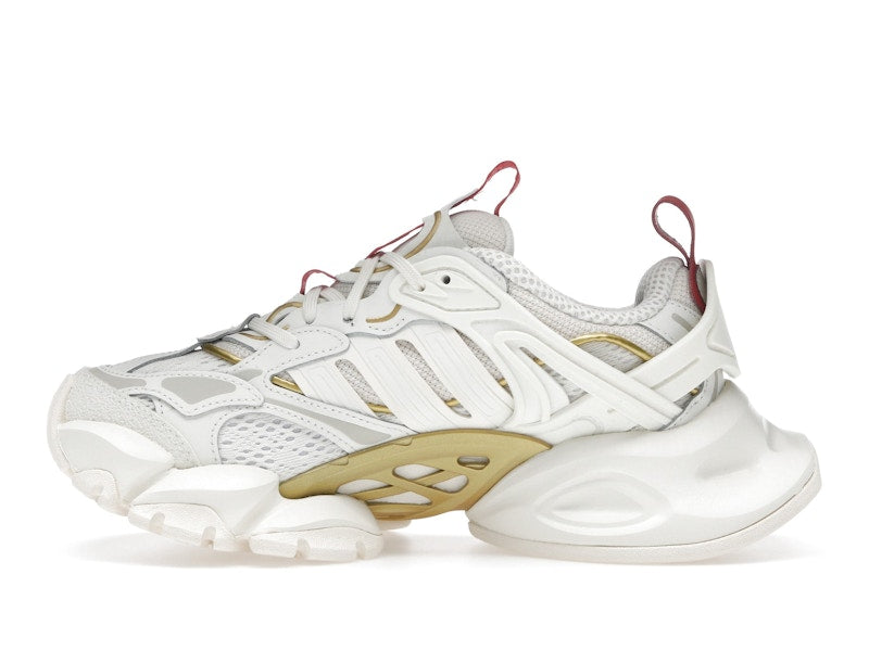 adidas XLG Runner Deluxe Off White Gold Metallic Red