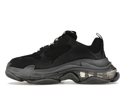 Balenciaga Triple S Black Clear Sole (Women's)