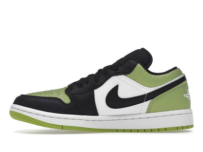 Jordan 1 Low Snakeskin Vivid Green (Women's)