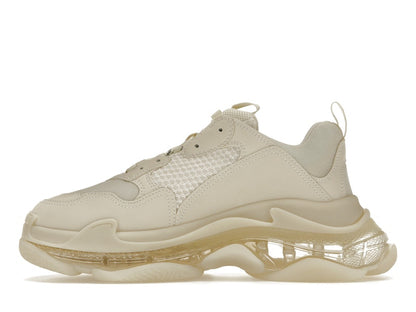 Balenciaga Triple S Clear Sole Beige