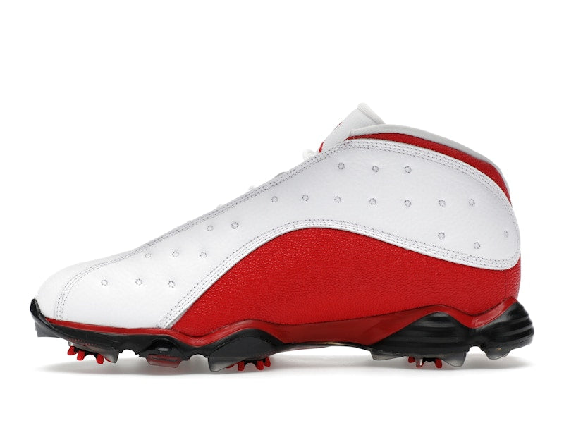 Jordan 13 Retro Golf Cleat White Red