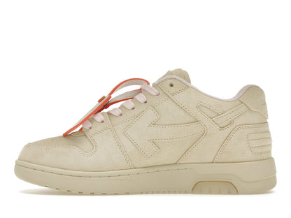 Off-White Out Of Office Suede Beige Pink