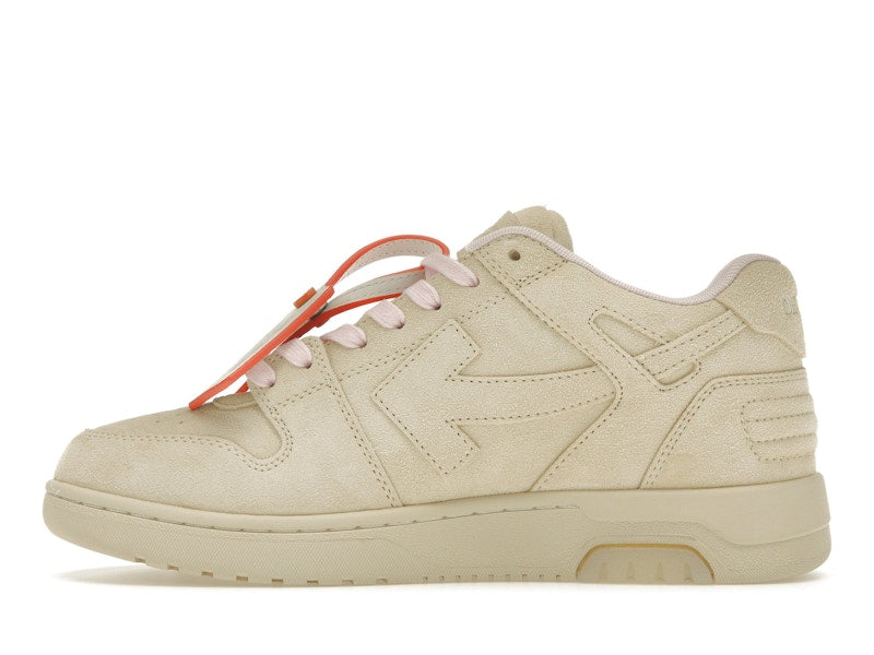 Off-White Out Of Office Suede Beige Pink