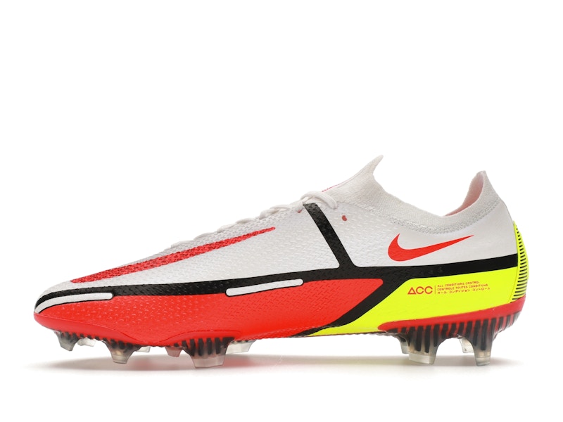 Nike Phantom GT2 Elite FG White Volt Black Bright Crimson